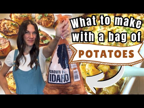 🤩4 INCREDIBLE POTATO RECIPES🤩 WHAT TO MAKE with A BAG OF POTATOES