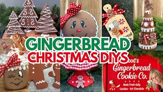 7 Incredible Gingerbread Christmas DIYs You NEED to Try! Budget Friendly