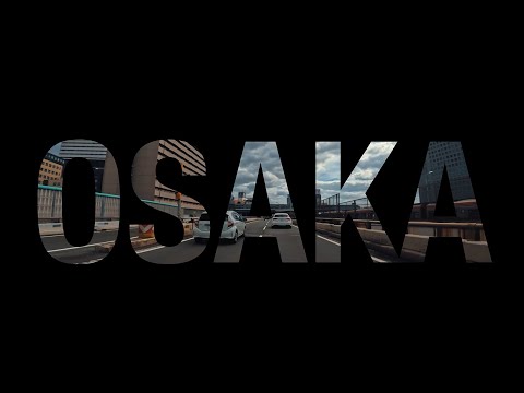 Driving Osaka Shin-Yodogawa Bridge to Umeda [4k 60fps] Testing color grading with davinci resolve