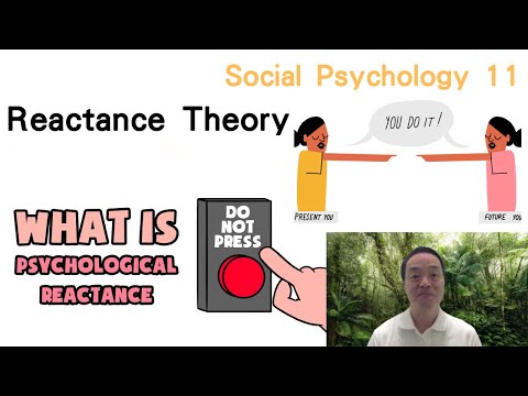 (Eng) Social Psychology 11: Reactance Theory