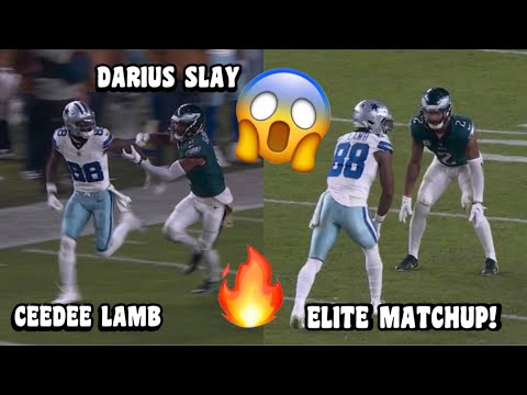 Ceedee Lamb Vs Darius Slay 🔥 (WR Vs CB) Eagles Vs Cowboys 2023 highlights