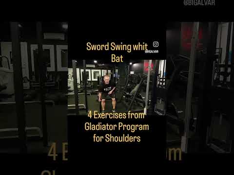 4 Exercises from Gladiator Program for Shoulders #shoulder #fyp #viralshorts #jõusaal #gym #hcgym