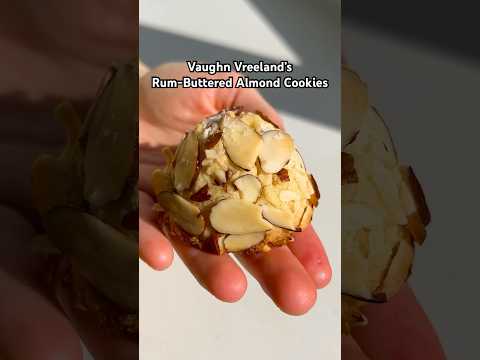 Vaughn Vreeland’s Rum-Buttered Almond Cookies