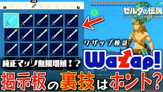 【検証】純正マッソ無限増殖！？ワザップの裏技は本当なのか？【ゼルダの伝説ティアーズオブザキングダム】【Totk】