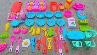 Diy unboxing Amazing mini plastic kitchen set | Review