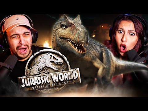 JURASSIC WORLD: BATTLE AT BIG ROCK (2019) REACTION - FIRST TIME WATCHING - REVIEW