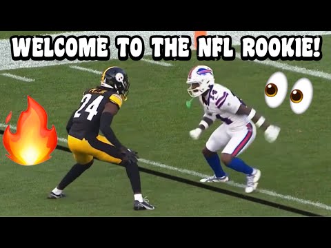 Joey Porter Jr Vs Stefon Diggs 👀🔥 (WR Vs CB) 2023 Steelers vs Bills NFL Preseason highlights