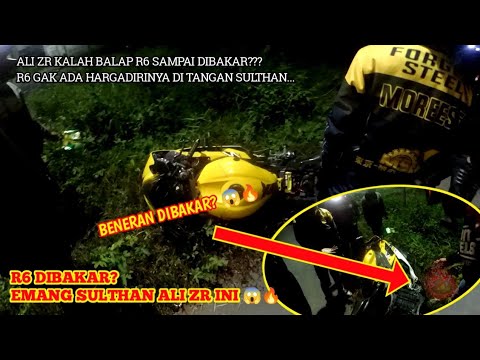 MOGE R6 ALI ZR DIBAKAR ALTHAF MOTOVLOG GARA GARA KALAH BALAP???