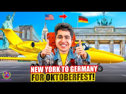 New York se Germany AAGAYA for BEER FESTIVAL - Oktoberfest !! 🍺😍