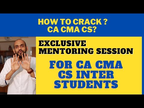 How to crack intermediate ?| CA CMA CS