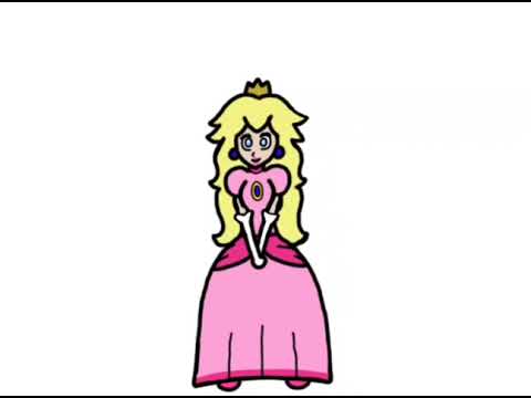 Princess Peach She Hulk Transformation (for @thomaspierce3046)