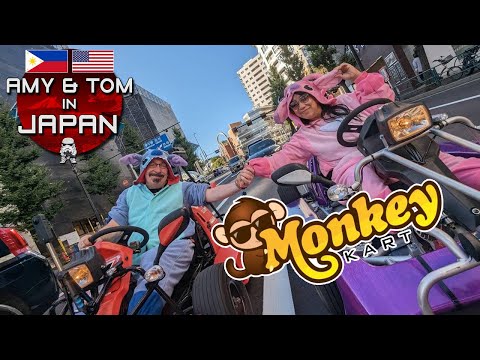 Monkey Kart in Tokyo!