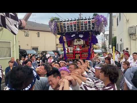 【潮田神社例大祭】町内神輿渡御"2"