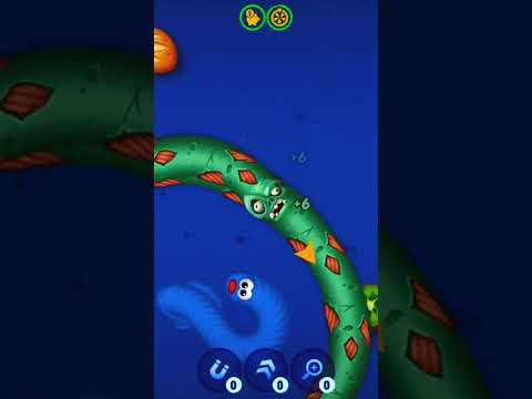 worms io slither snake.magic best gameplay 🐍#viral #trending #game #gaming #shorts #youtuber