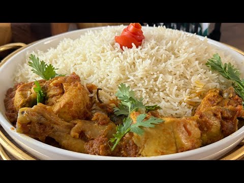 Taste of tradition : Afghani  chicken gravy and rice