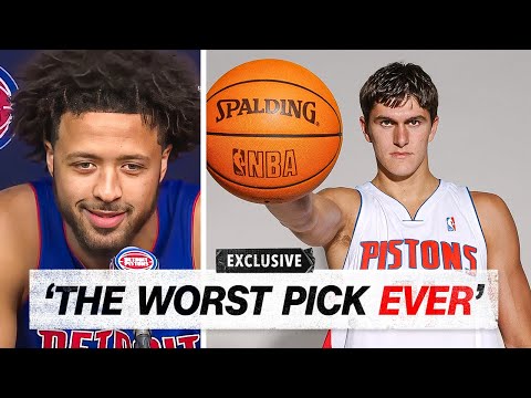 The Detroit Pistons' BIGGEST Draft Mistakes Of All Time..