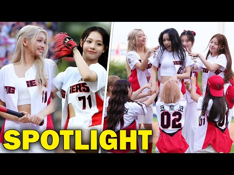 UNIS' Gehlee and Seowon took the spotlight at the Kia Tigers Summer Fest