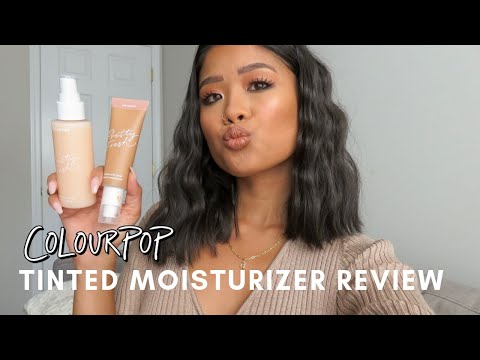 COLOURPOP TINTED MOISTURIZER DEMO + REVIEW