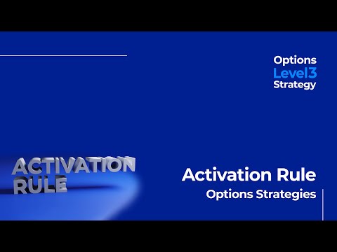 Placing Activation Rules on Options Orders