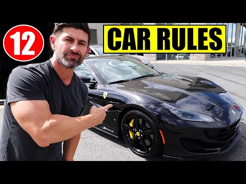 12 Car "Rules" All Men Should Follow!