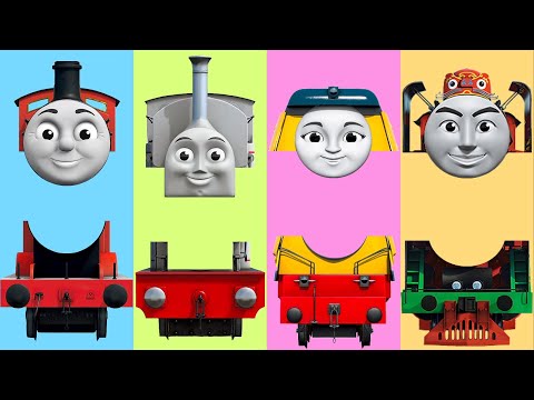 Wrong Head Thomas and friends #3 Locomotive→ Thomas Stanley Rebecca Henry Yong Bao Clarabel James