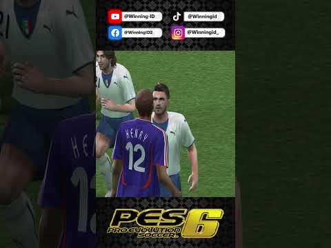 Pro Evolution Soccer 6 Red Card #pes6 #WinningEleven #ps2 #playstation2 #shorts