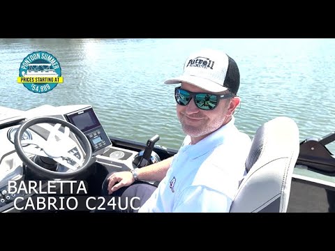 2023 Barletta Cabrio C24UC. On The Water. Features and Benefits Q&A Session. Amazing Value.