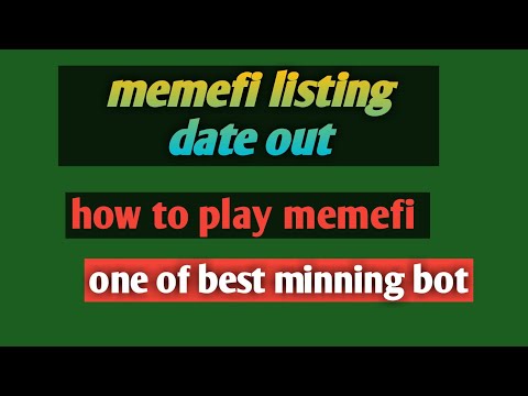 memefi coin listing confirm || memefi new update || how to play memefi