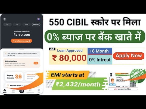 📍LIVE ₹80,000 Instant Personal Loan - No Income No Cibil Score Loan App | New Loan App 2024