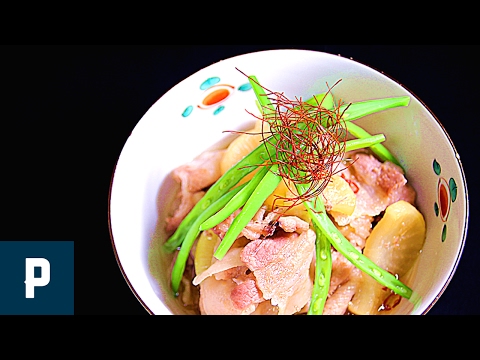 How to make Japanese radish and pork libs stew【Japanese FOOD】recipes