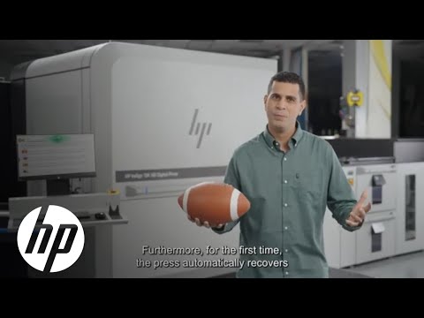 HP Indigo 18K Digital Press-Product Demonstration (with Subtitles) | HP