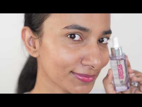 Testing How Loreal Paris Hyaluronic Acid Serum Works on my Combination Skin