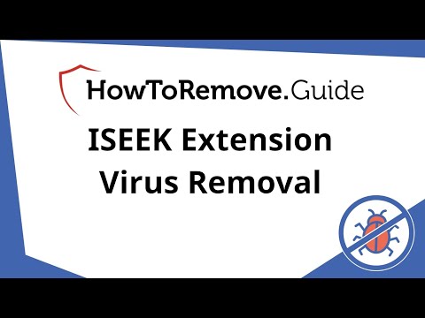 ISEEK Extension Virus Removal