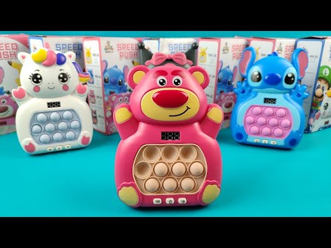 HUGE BEST COLLECTION IN THE WORLD SPEED PUSH GAME POP IT ELECTRONIC FIDGET TOYS PLAYING  ASMR Videos