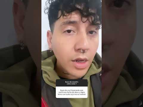 Midel habla sobre próximos shows