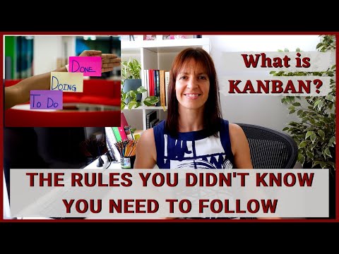 What is KANBAN and the rules you didnt know you need to follow - with examples of Kanban boards