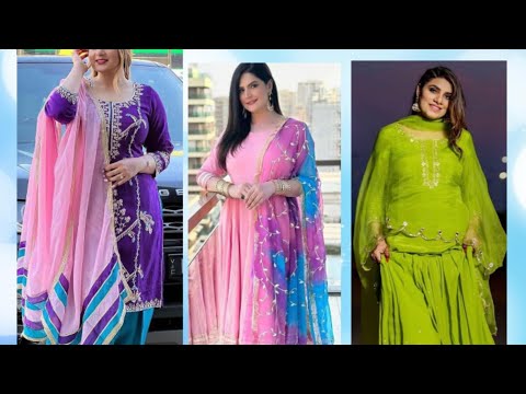 2025 में ट्रेडिंग में रहने वाले पंजाबी सूट डिजाइन कलेक्शन #fashion #suitdesign #suit #viralvideo