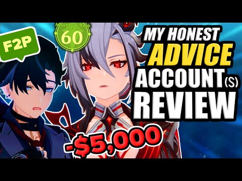 This Player Lost Their Way.. So I Stepped In. Genshin Impact Account Review