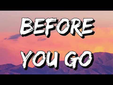 Lewis Capaldi - Before You Go (Lyrics)