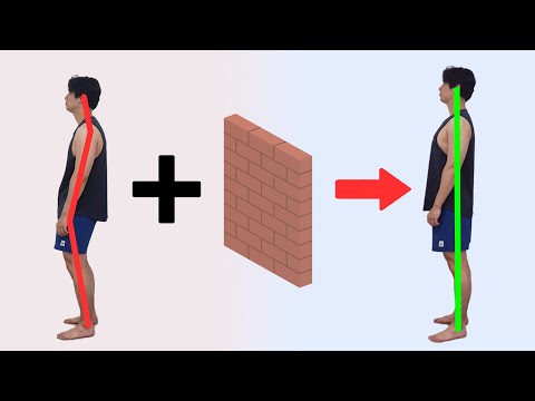 Using a wall to fix the body｜ Hisdream Corrective Exercises