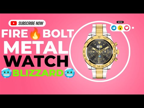 Firebolt Smartwatch Blizzard || #unboxing #smartwatch