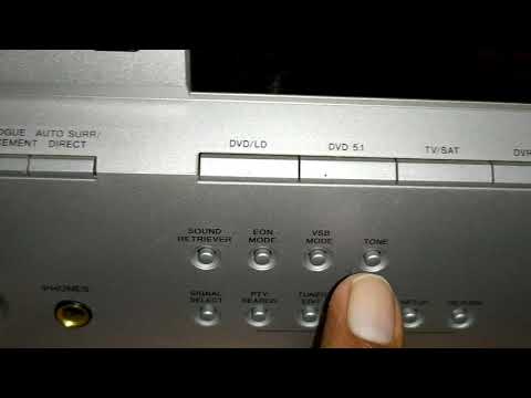 Pioneer VSX-417 amp reset