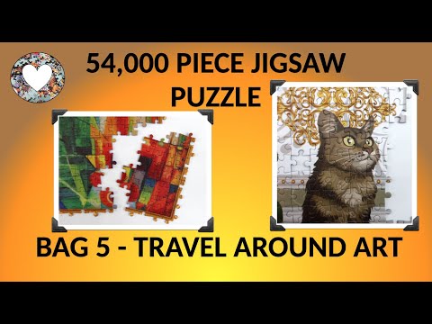 Bag 5 Section 20 of EPIC 54,000 Piece Jigsaw Puzzle: Travel Around Art from Grafika