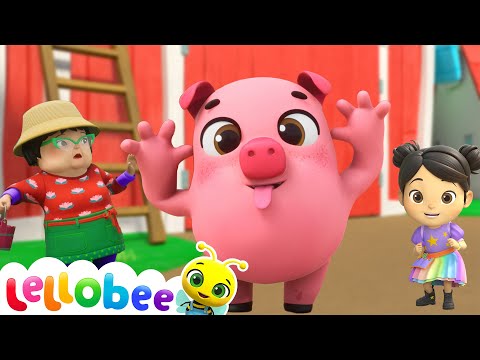 Farm Friends Make Snacks for Pablo! 🍅🥕 | 🌻Lellobee City Farm - Kids Playhouse Song Mix