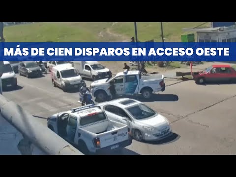 TIROTEO EN MORENO: UN MUERTO Y TRES DETENIDOS EN ACCESO OESTE