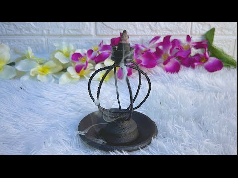 Smoke 💨 Fountain Magic Happens | Dhoop Smoke 💨 Easy DIY #smokefountain #dhoopstand #easydiy