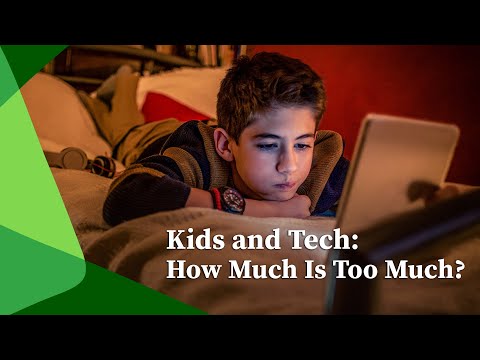 Kids and Tech: How Much Is Too Much?