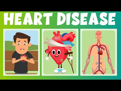 Heart Disease - Symptoms, Causes and Treatment - Cardiovascular Disease - Video for Kids