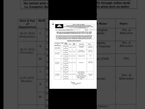 Good news 📚 DSSSB vacancy Exam Date 2023 | TGT PGT librarian exam date | पढ़ाई में लग जाओ अब 😮#dsssb