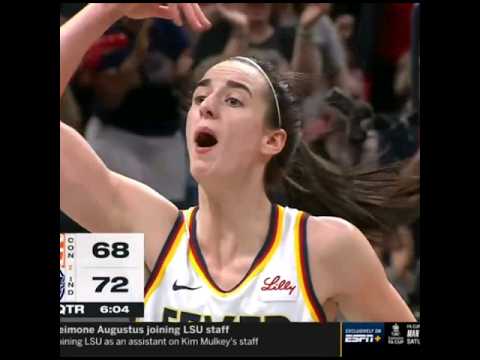 #IndianaFever #CaitlinClark From the Logo (1st of Many) 👈🔥#espn #wnba #wbb #viral #shorts